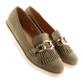 Green Women's loafers G237 Green 1 Green Women's loafers G237 Green 1