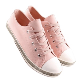 Pink women's sneakers BM1950 Pink 2