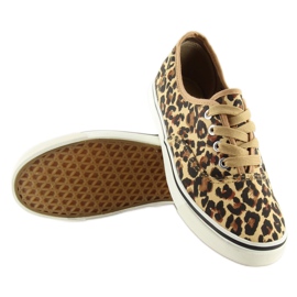 K-75 Leopard lace-up sneakers brown 2