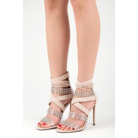 Sexy Sergio Todzi sandals beige 2