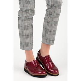 Kylie Burgundy lacquered shoes 1 Kylie Burgundy lacquered shoes 1