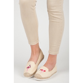 Bestelle Espadrilles with a flamingo brown 1