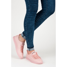Seastar Pink Tied Sneakers 2 Seastar Pink Tied Sneakers 2