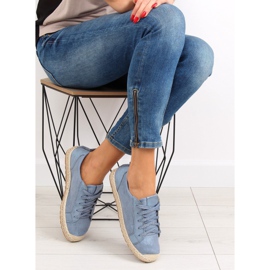 Blue espadrilles BB02P L.BLUE sneakers 1