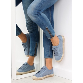 Blue espadrilles BB02P L.BLUE sneakers 2