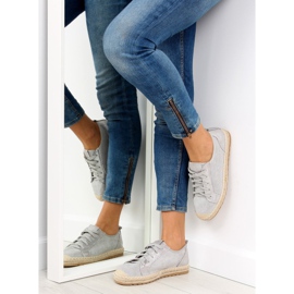 Gray espadrilles sneakers BB02P Gray grey 2