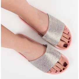 Bello Star Slippers with crystals pink 1