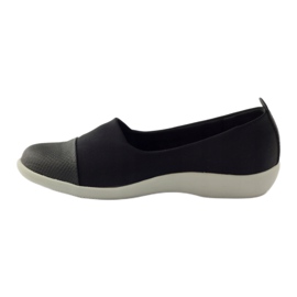 Very comfortable Aloeloe slipony shoes black 2