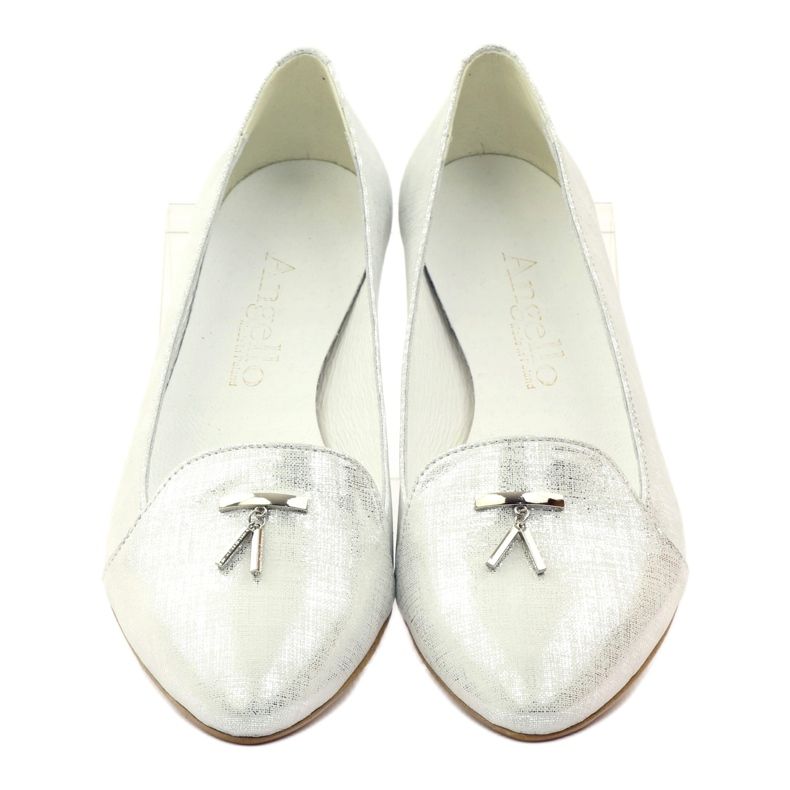 Lordsy ballerinas with silver Angello decoration grey 4
