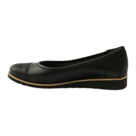 Angello Women's leather loafers 1325 black 2 Angello Women's leather loafers 1325 black 2