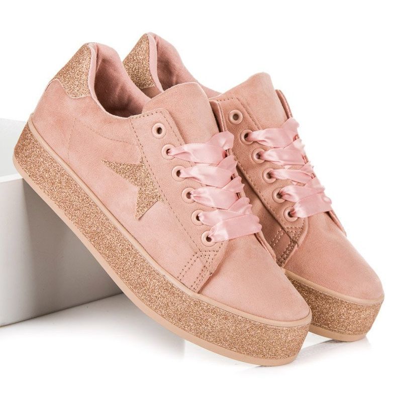 Mckeylor glitter sneakers pink 2 Mckeylor glitter sneakers pink 2
