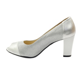 Women's pumps Gamis 1525 silver grey 2