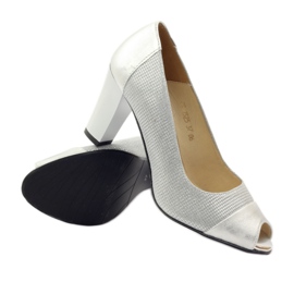 Women's pumps Gamis 1525 silver grey 3 Women's pumps Gamis 1525 silver grey 3