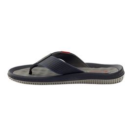 Men's slippers gel Rider 81081 navy blue 2