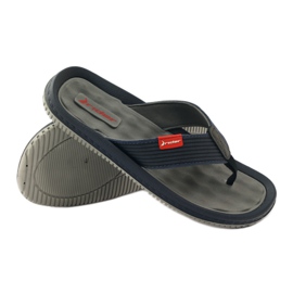 Men's slippers gel Rider 81081 navy blue 3