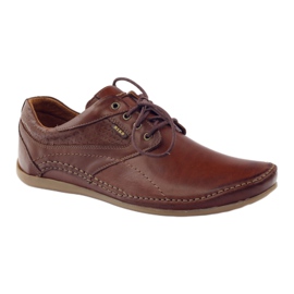 Riko men's casual shoes 844 brown 1