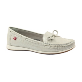 Big Star Women's loafers Big-Star 274326 silver grey 1