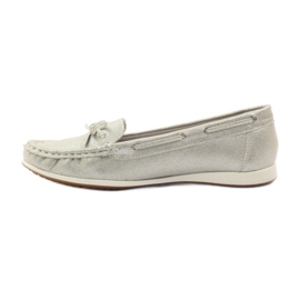 Big Star Women's loafers Big-Star 274326 silver grey 2