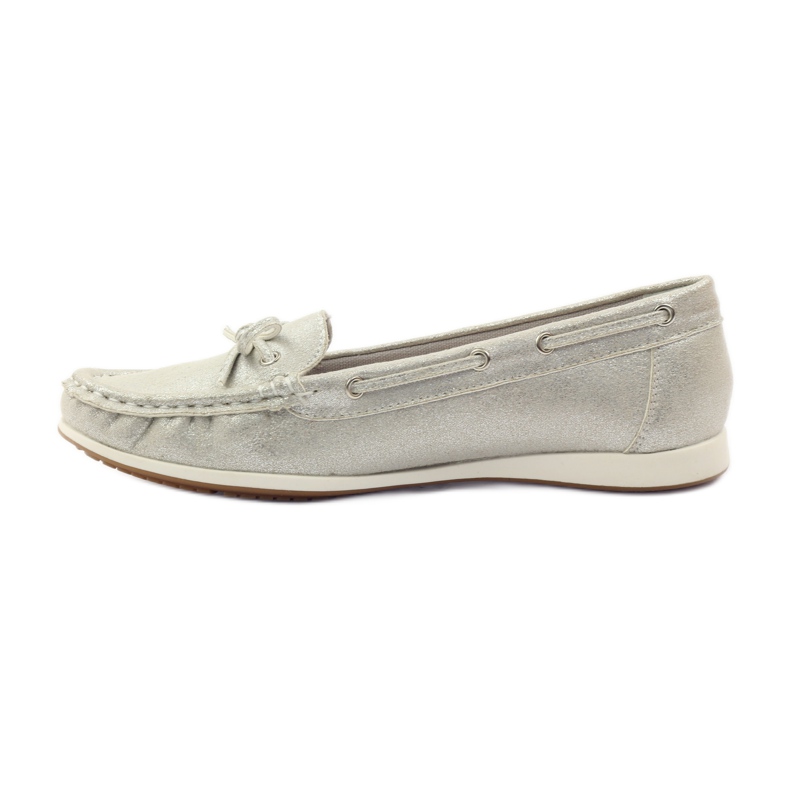 Big Star Women's loafers Big-Star 274326 silver grey 2