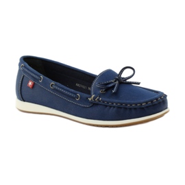 Big Star Women's loafers Big-Star 274321 navy blue 1