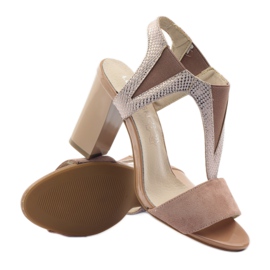 M.Daszyński Leather sandals Daszyński pink 3 M.Daszyński Leather sandals Daszyński pink 3