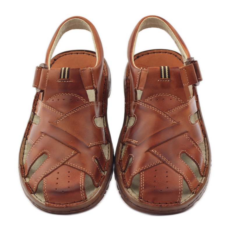 Naszbut 052 brown men's sandals with velcro 4 Naszbut 052 brown men's sandals with velcro 4