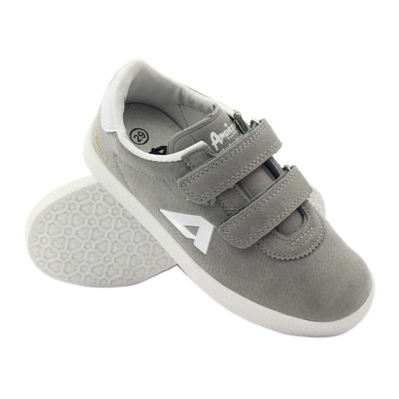 American Club Sports sneakers American leather insert 2952 grey white 3 American Club Sports sneakers American leather insert 2952 grey white 3