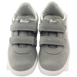American Club Sports sneakers American leather insert 2952 grey white 4 American Club Sports sneakers American leather insert 2952 grey white 4