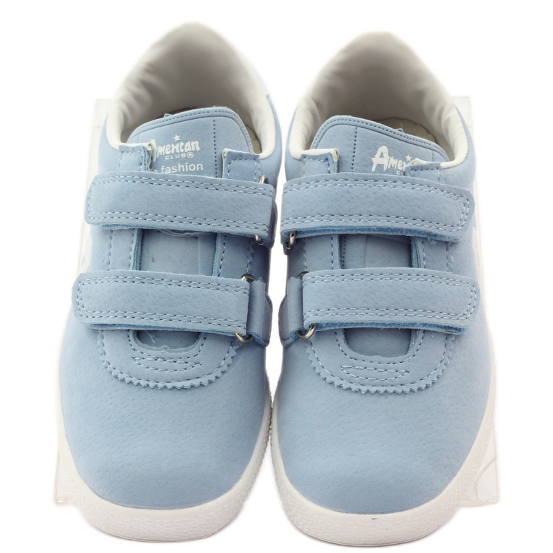 American Club Sports shoes, blue leather insole for Velcro 4 American Club Sports shoes, blue leather insole for Velcro 4