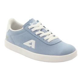 American Club American leather insole sports sneakers blue white 1 American Club American leather insole sports sneakers blue white 1