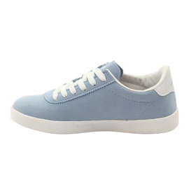American Club American leather insole sports sneakers blue white 2 American Club American leather insole sports sneakers blue white 2