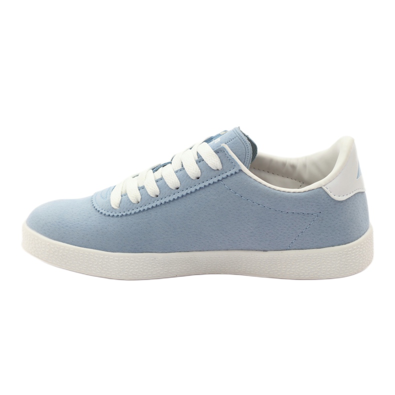 American Club American leather insole sports sneakers blue white 2