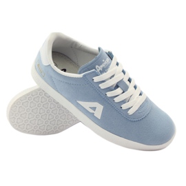 American Club American leather insole sports sneakers blue white 3