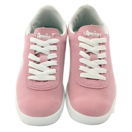 American Club American leather insole sports sneakers white pink 4 American Club American leather insole sports sneakers white pink 4