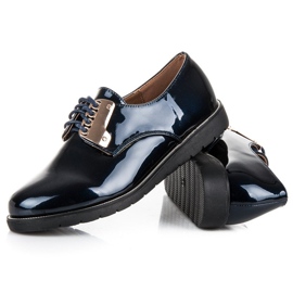 Best Shoes Comfortable lacquered shoes blue 2 Best Shoes Comfortable lacquered shoes blue 2