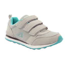 American Club American leather insole sports shoes green grey 1