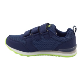 American Club American leather insole sports shoes navy blue green 2 American Club American leather insole sports shoes navy blue green 2