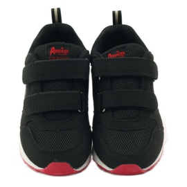 American Club American leather insole sports shoes red black 4 American Club American leather insole sports shoes red black 4