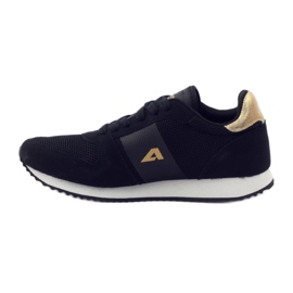 American Club American 17022 women's sports shoes black yellow 2 American Club American 17022 women's sports shoes black yellow 2