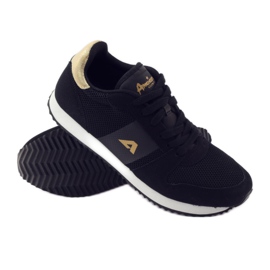 American Club American 17022 women's sports shoes black yellow 3 American Club American 17022 women's sports shoes black yellow 3