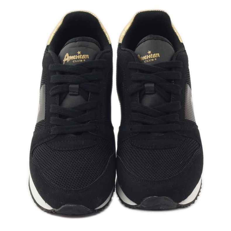 American Club American 17022 women's sports shoes black yellow 4 American Club American 17022 women's sports shoes black yellow 4