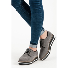 Ch. Creation Suede lace-up boots grey 2