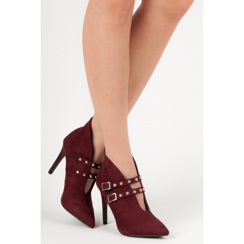 Cm Paris Claret spring boots red 1