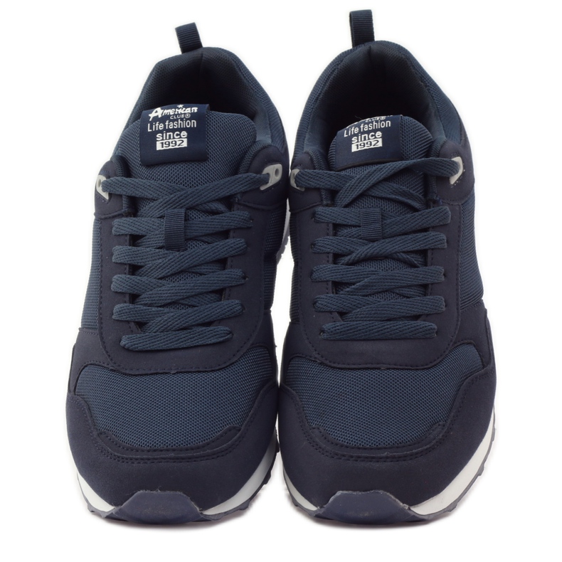 American Club American 1754 navy blue jogging shoes 4 American Club American 1754 navy blue jogging shoes 4