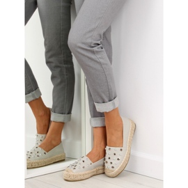 Gray espadrilles for women 7680 Gray grey 1