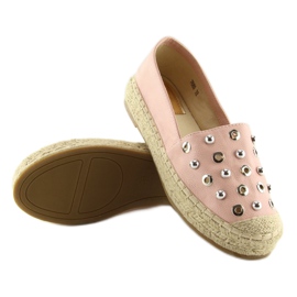 Pink espadrilles for women 7680 Pink 2