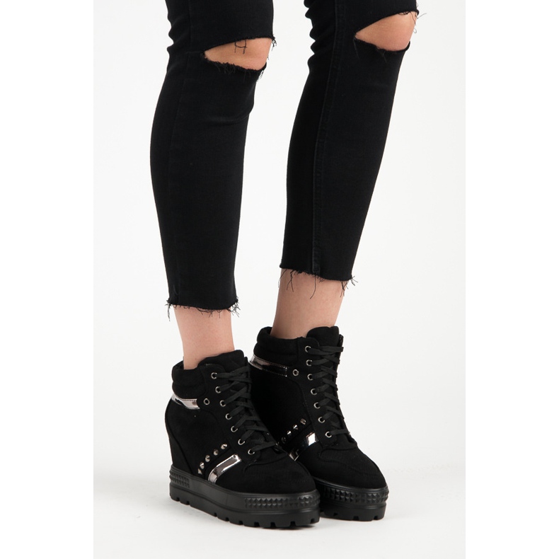 Bestelle Platform sneakers black 2