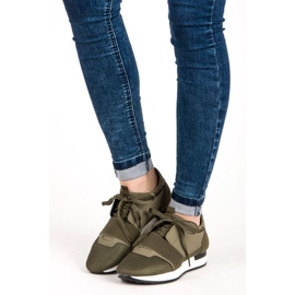 Slip-on sports shoes green 2