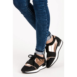 Slip-on sports shoes black 2