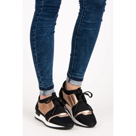 Slip-on sports shoes black 1